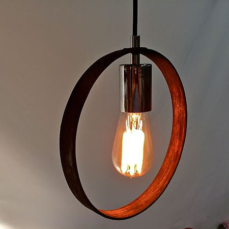 large dome ceiling light